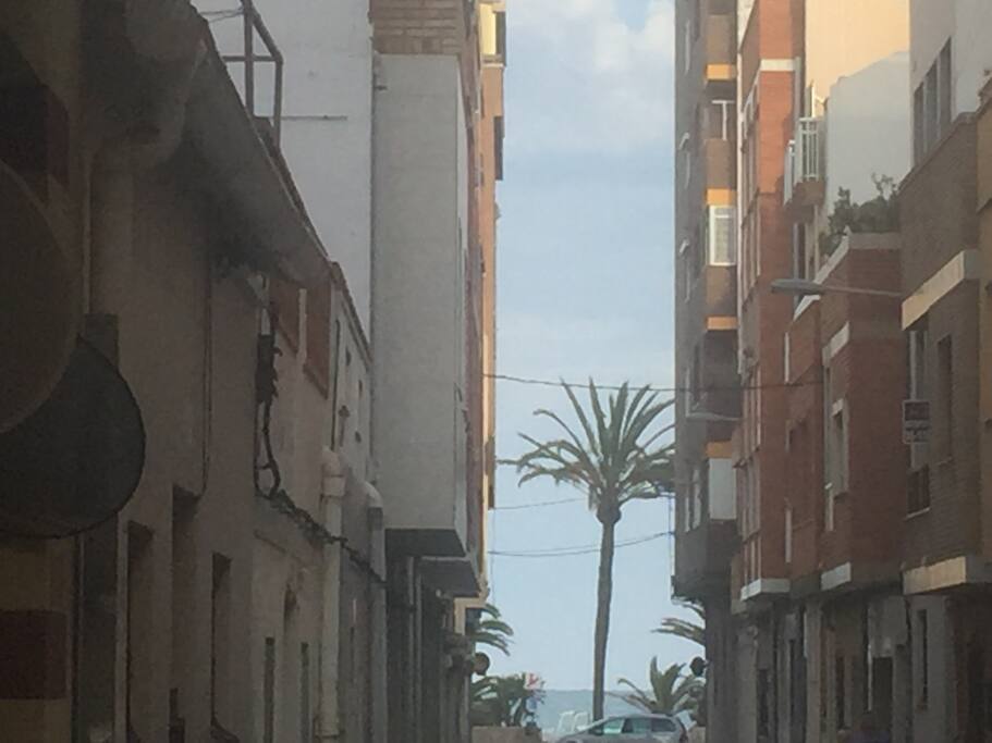 Vistas desde el balcón