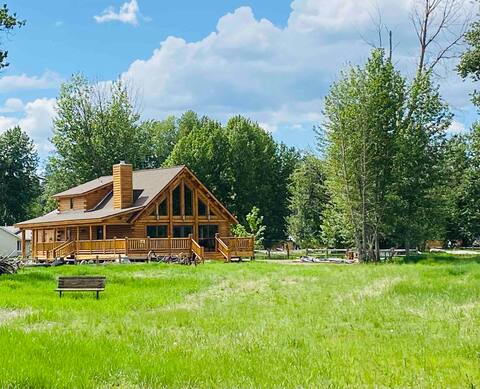 Brand New Log Home, in Chester Ca.