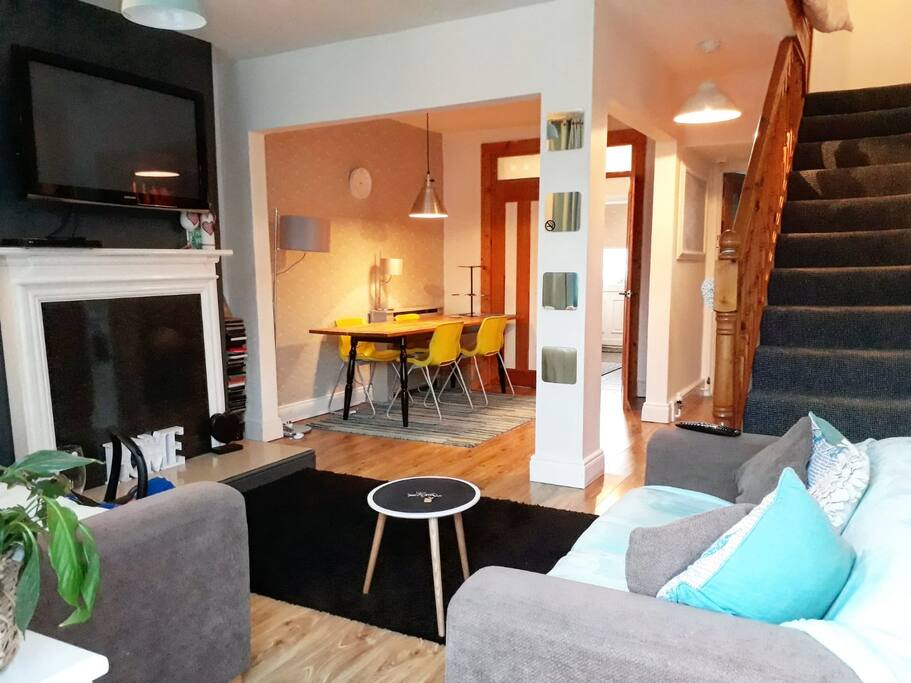 Open plan living / dining area