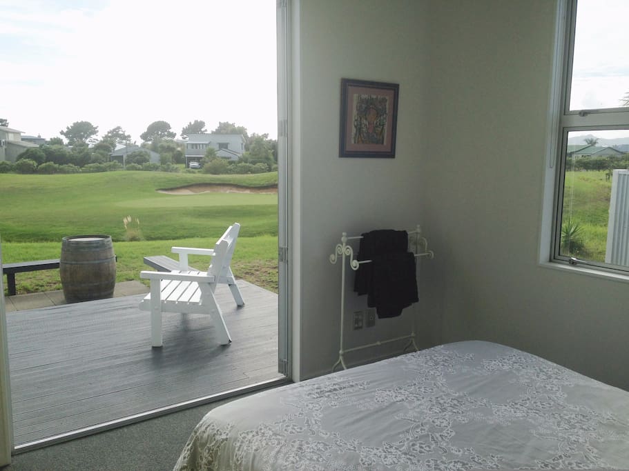 Bedroom 1 - Looking across to golf course green