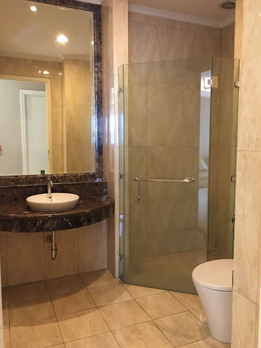 Second Bathroom with Shower & Toilet