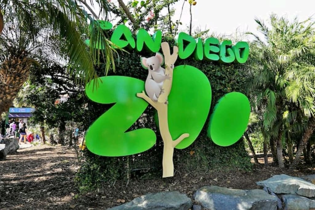 15 minutes to San Diego Zoo