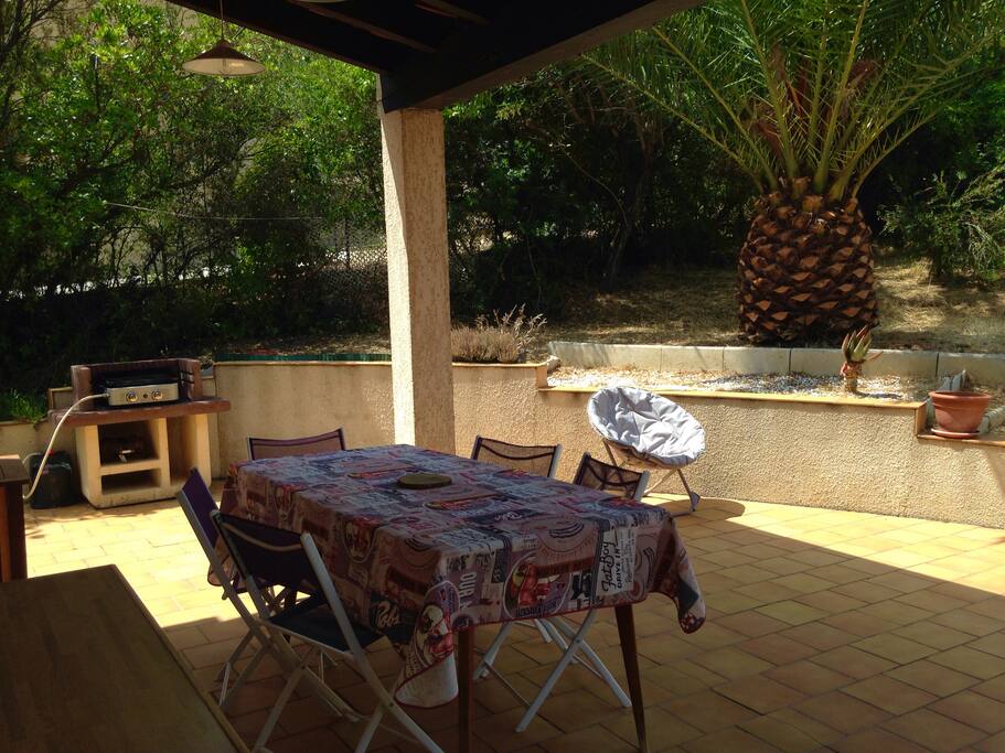 Terrasse 1 avec bbq