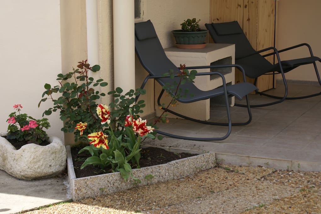Extérieur au Printemps