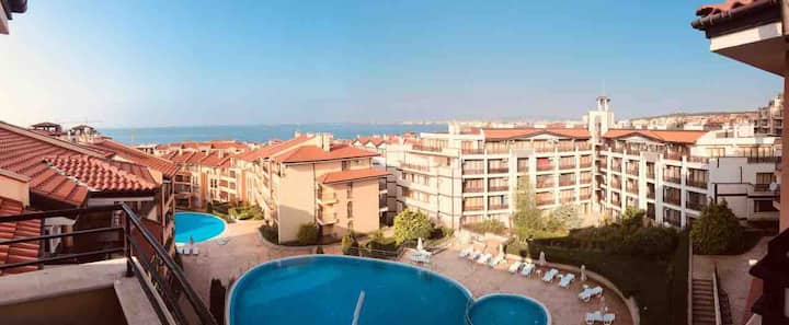 3 room with a view in Sunny Beach / stVlas