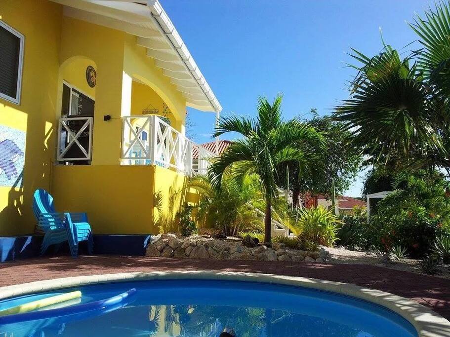 Pool and garden