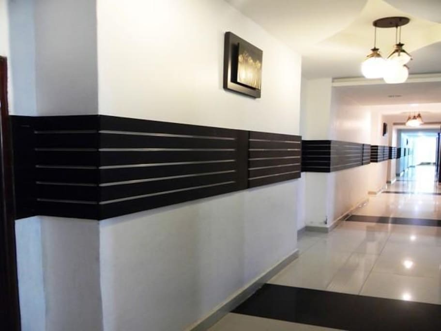 Corridor to your room