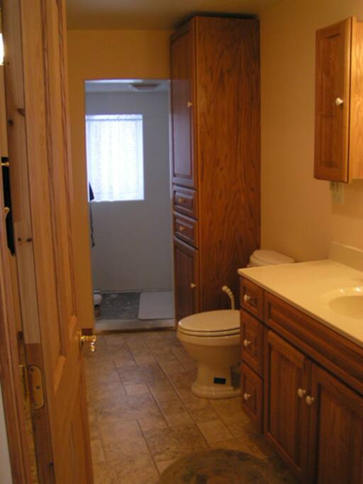 Main floor bathroom