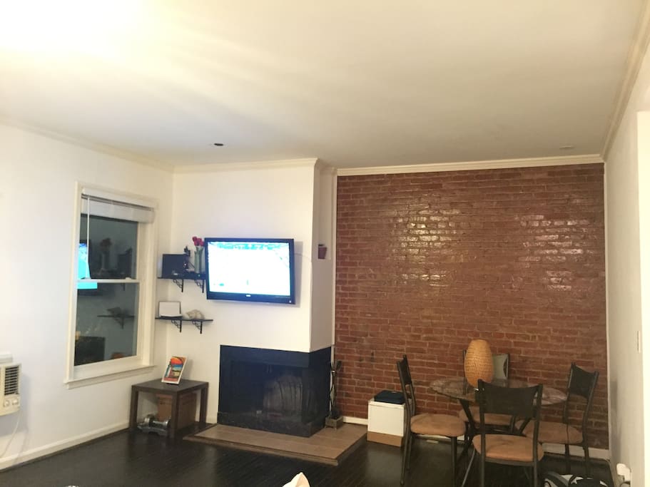 TV and Dining Area