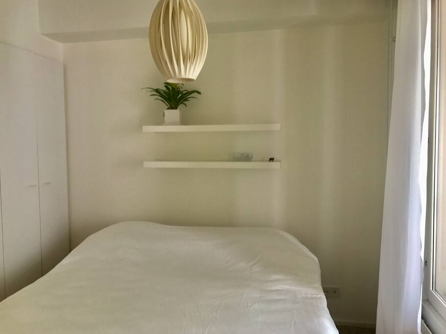Comfortable double bed