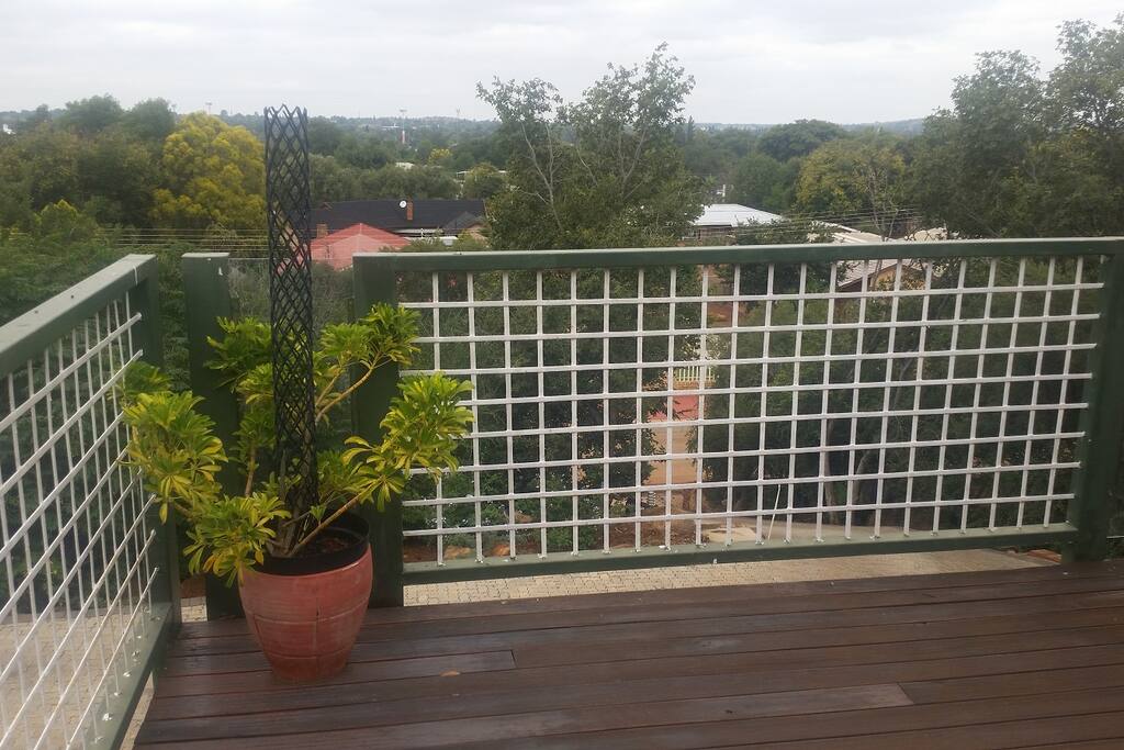 View from braai deck