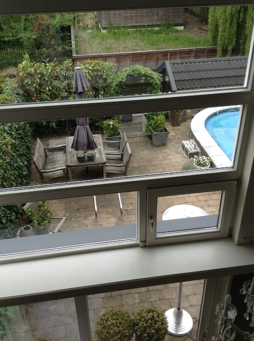 Foto vanaf eetkamer 1e etage