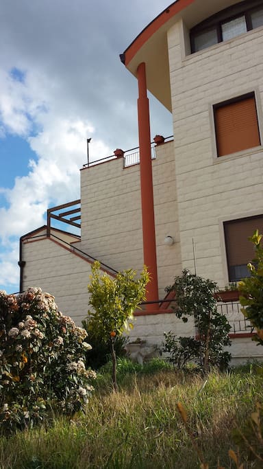 La facciata dell'edificio