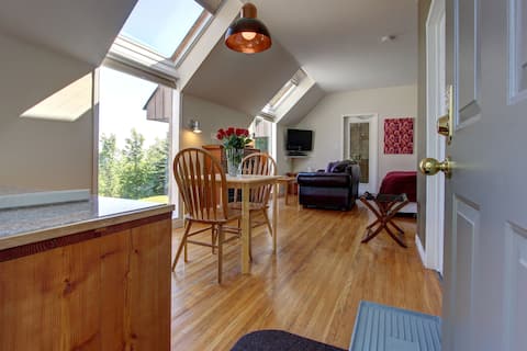 Loft on Irish Mountain with private 2-pers hot tub