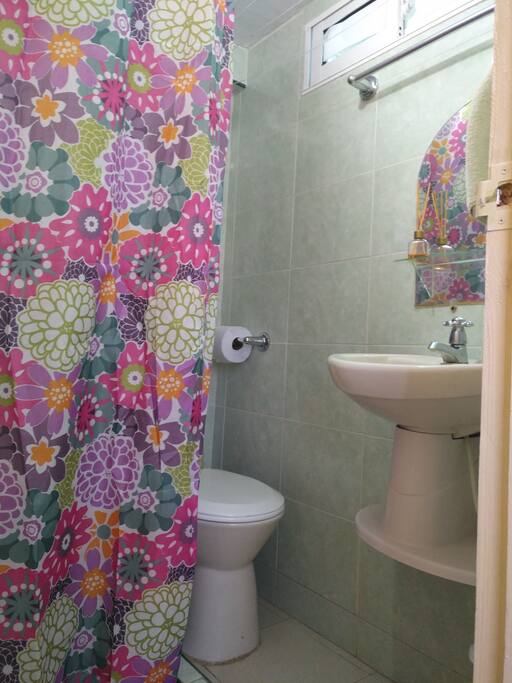 El baño de la habitación