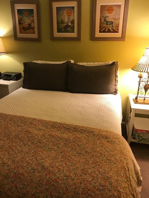 Queen comfort bed