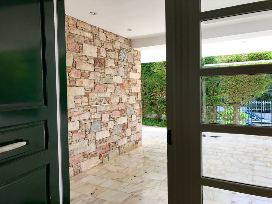 Door leading to garden