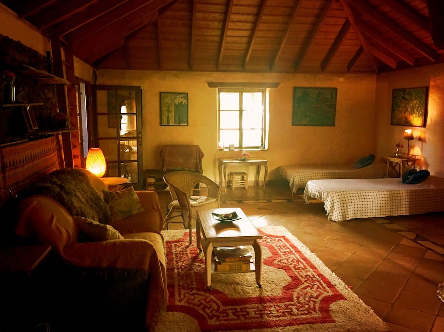 The living room