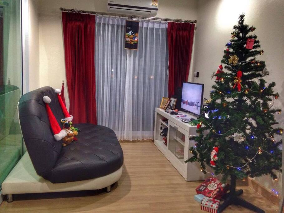 The living room