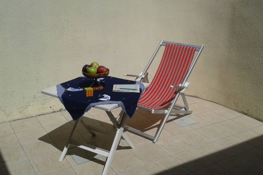 cortiletto esterno zona sole