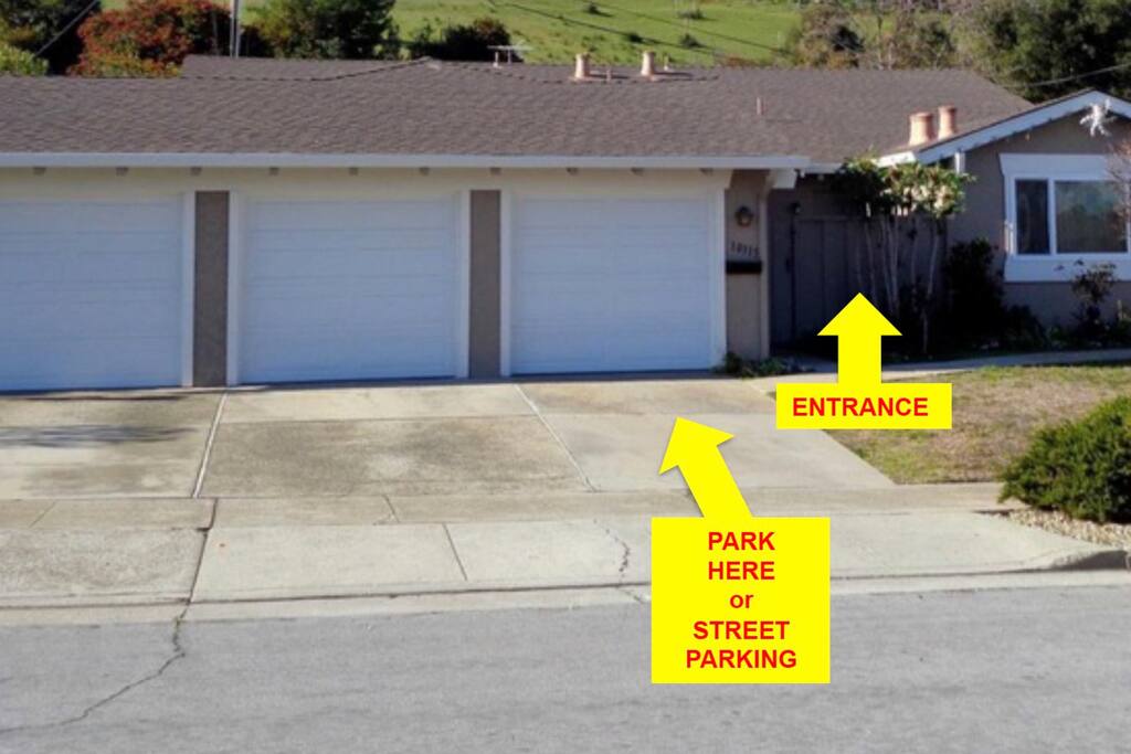 Outside and parking