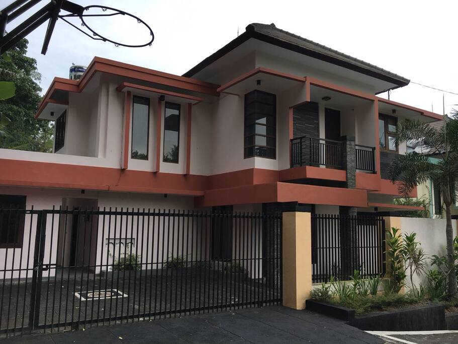 Front of Villa