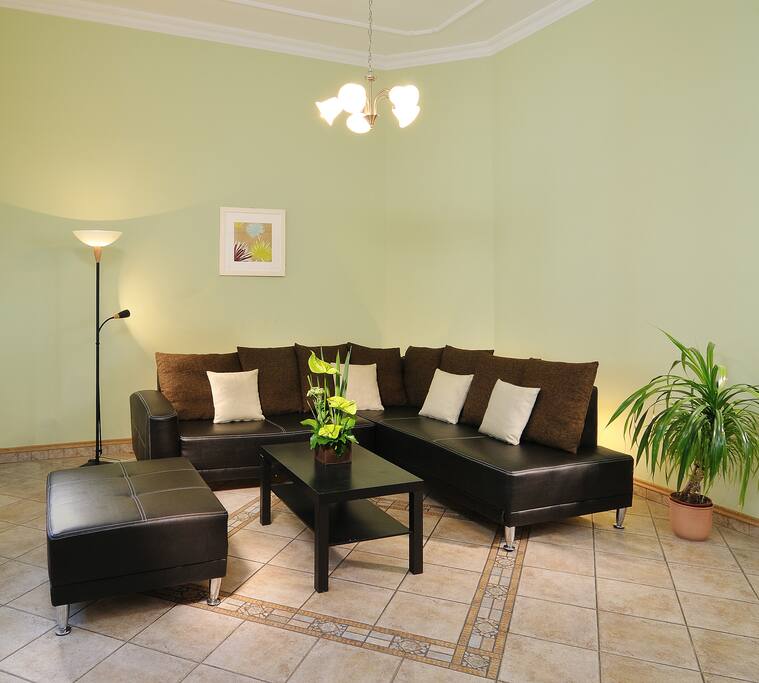 Living room in apartment no.1