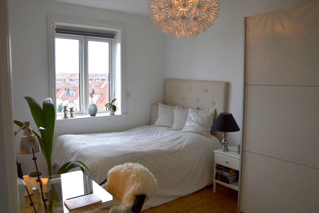 One of the two bedrooms