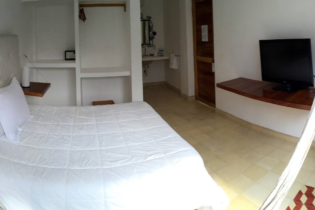 Interior of the Room 201.
