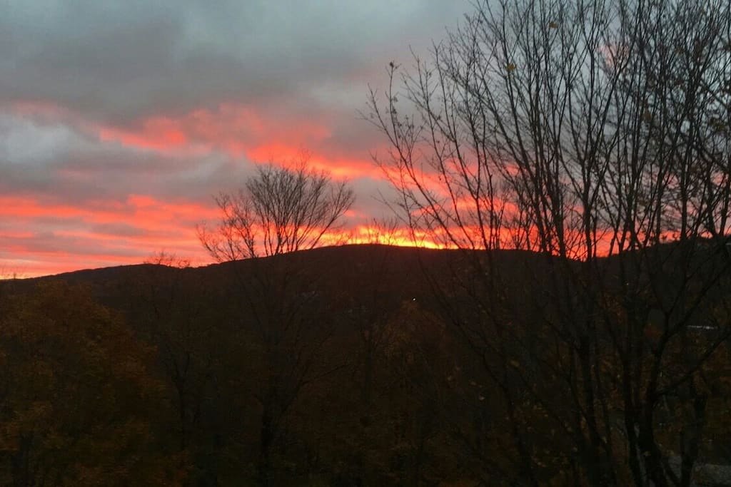 Spectacular sunrise view!