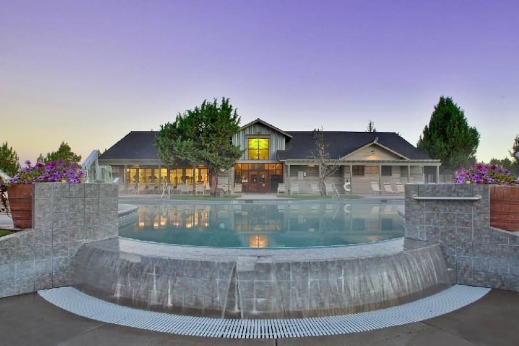 Pool and Gym next to house
