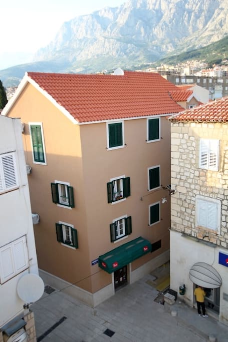 Fully reconstructed old Dalmatian stone house, second row (20 meters) from the main seaside promenade in the old city center