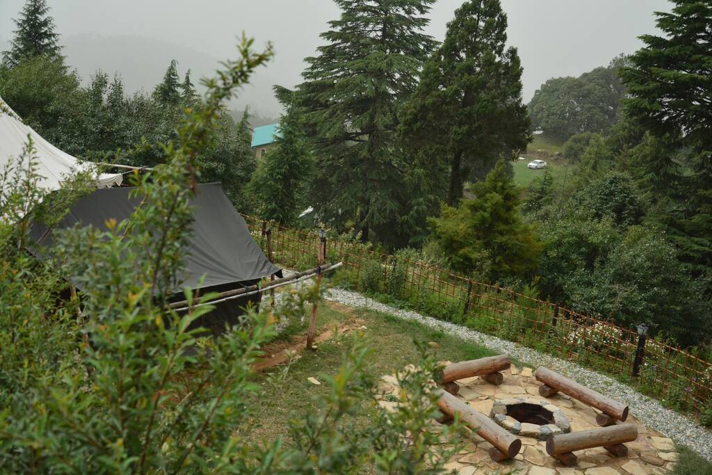 Tent Area & Fire Place