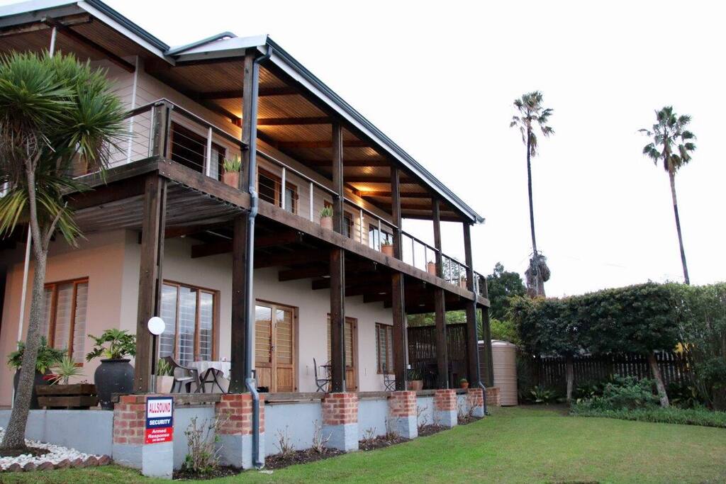 The main house is above. The Studio and Double Room are below.