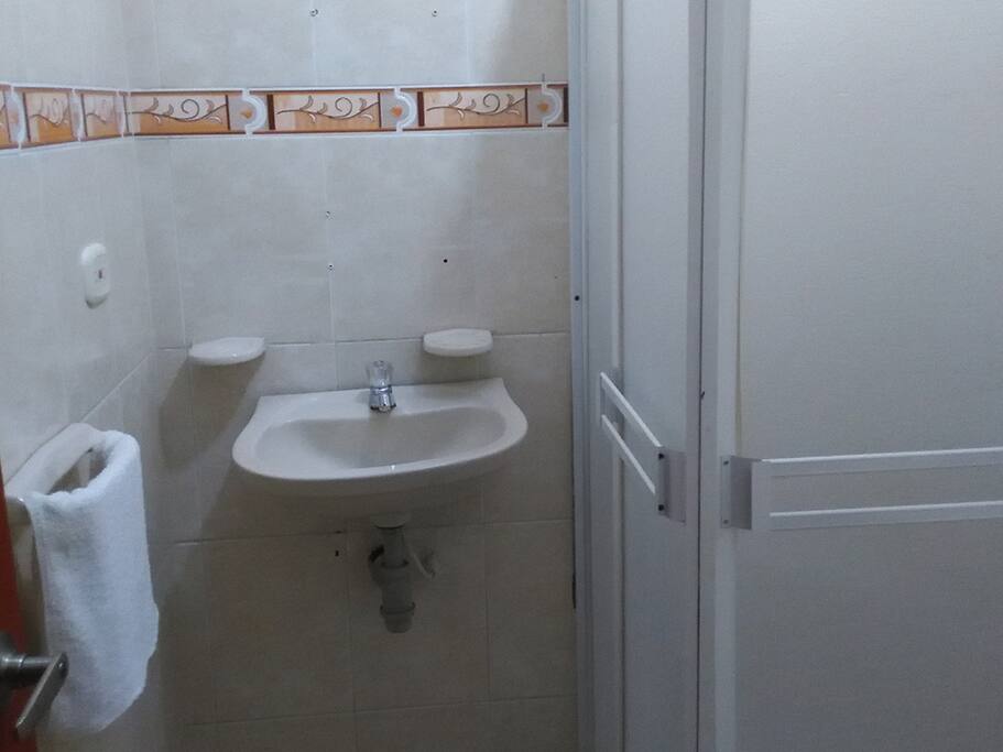 Baño compartido