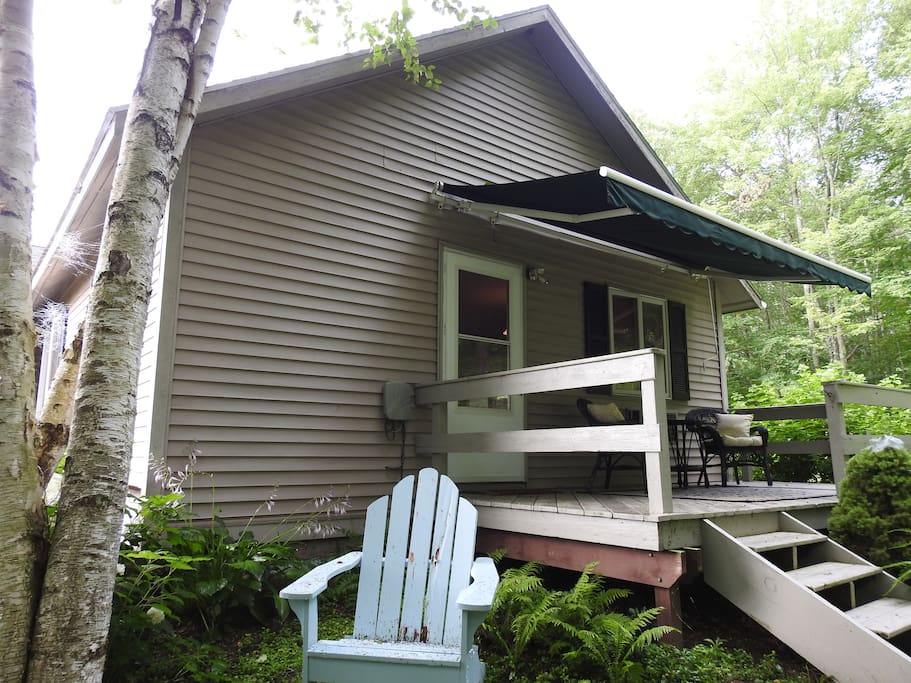 View of the Deck from Outside