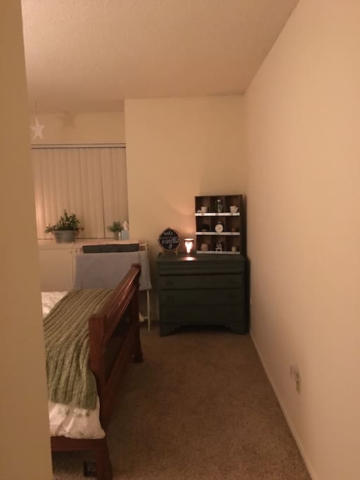 Entrance into guest bedroom.
