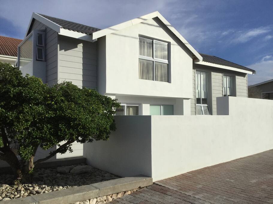 Front view of cottage, private entrance