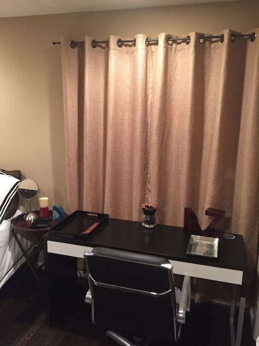 Guest Bedroom Office Area