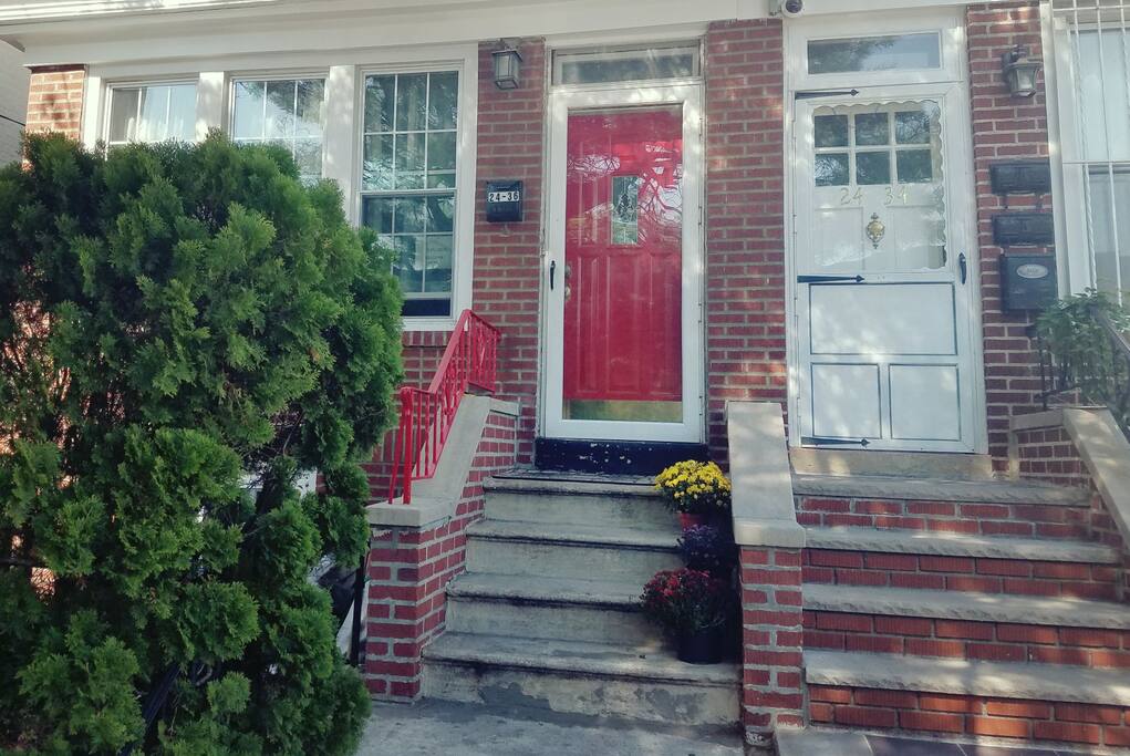 Welcome to our family's home in Astoria, a special neighborhood in New York City.