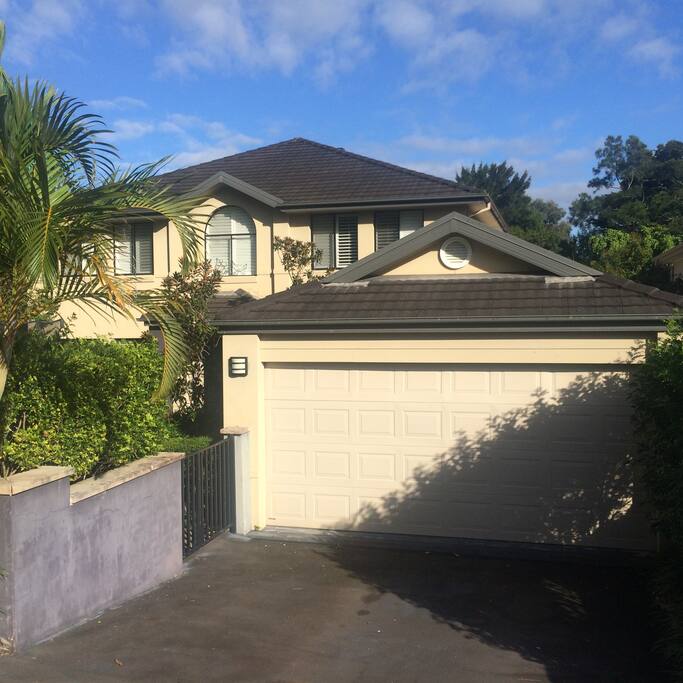 private and secure home on large block quiet street