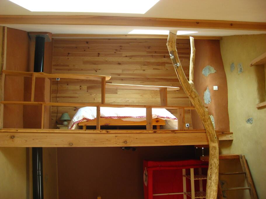 Chambre en mezzanine