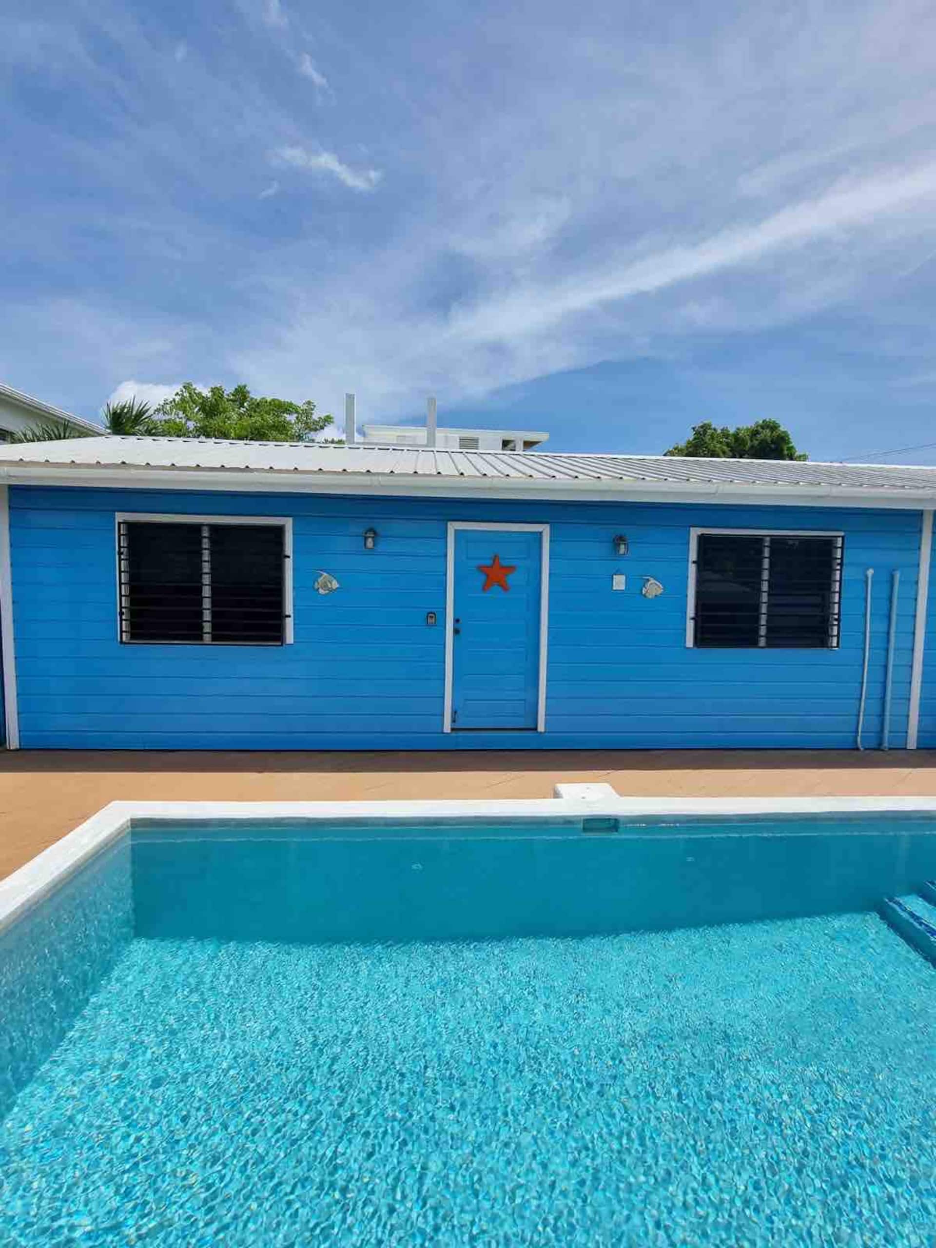 Cozy 2 BDR cabana with pool and A/C - Starfish