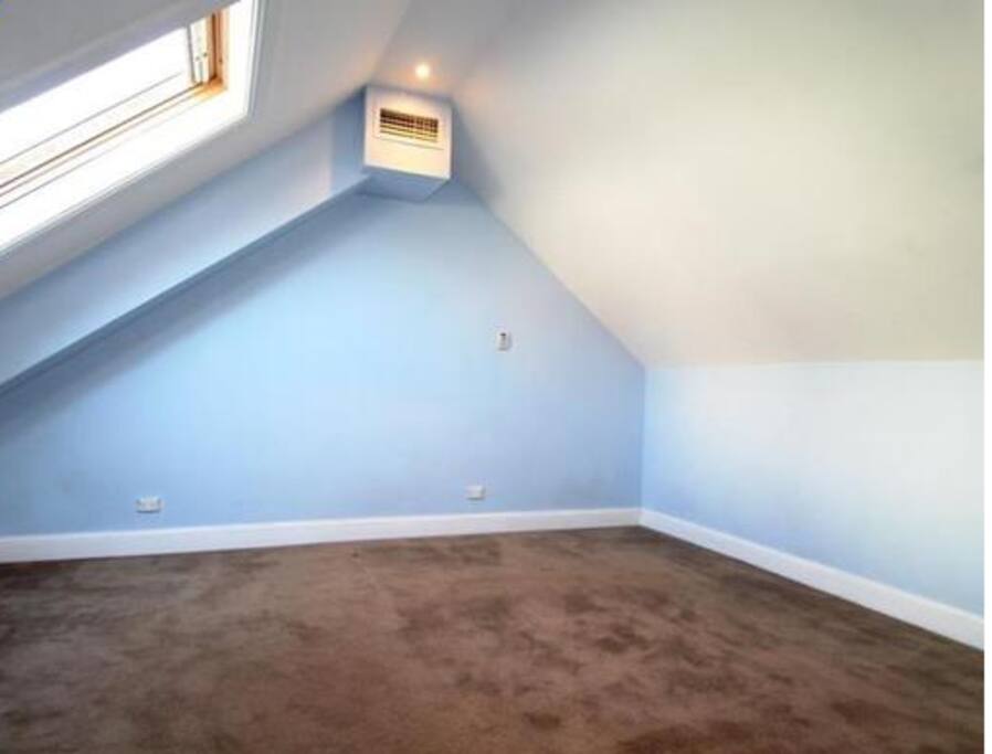 Air conditioned bedroom