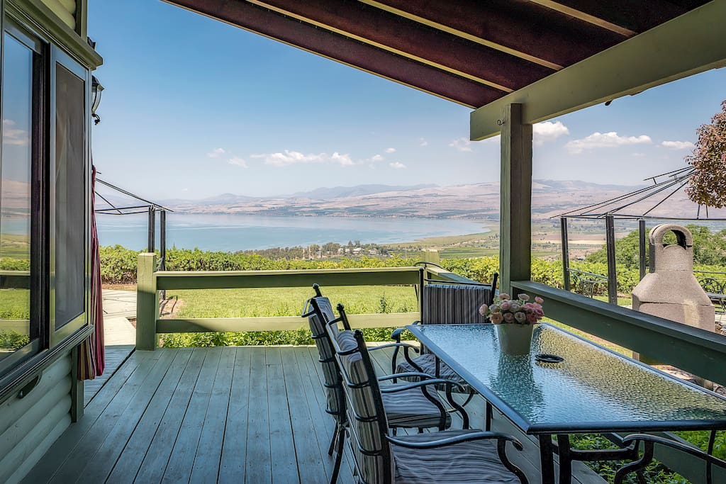 The porch and the view