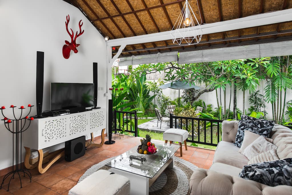Villa looks magic at night time - new renovated, 450m2 area, 2 floors, in central location