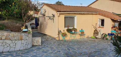 Between the sea and the mountains
between sea, mountains, and Ajaccio