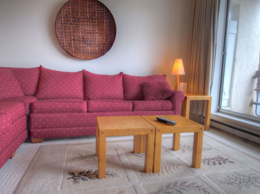 Living room with plenty of seating
