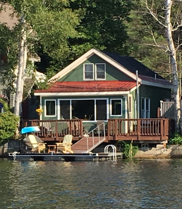 A view from the lake
