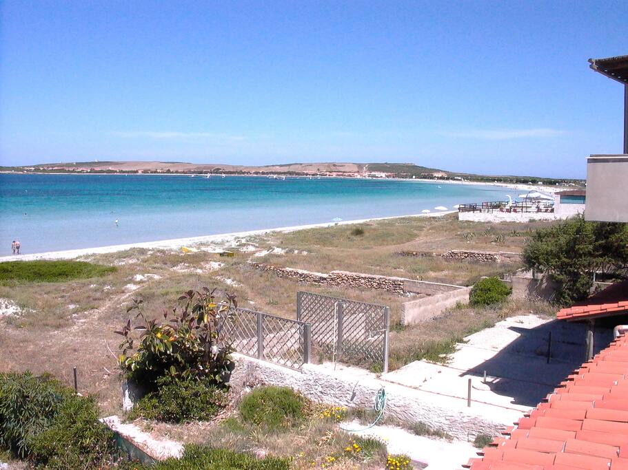 beach view from terrace